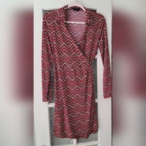 Womens wrap dress